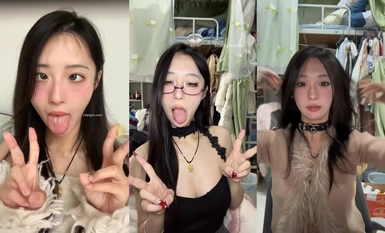 Douyin 10w fan contrast internet celebrity @guantangbaobaoaheyyan standard video collection (1)