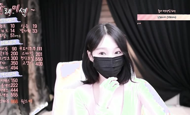 韓国のpandaTVアンカーapffhdn1219ヌードダンスコレクション(2)