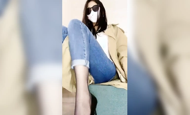 Anchor [Office Leg Controller] Big Breasts, Long Legs, Sexy Butt, Tempting High Heels and Stockings, Great Body (1)