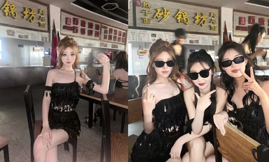 Eat melon! The incident of a girl from Shanxi University of Technology exposing her breasts while dancing Latin dance!