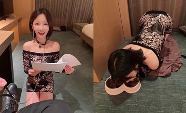 A former top Korean girl group member became a chaebol's plaything. Another series of 5 videos linked to the SM plot, training, oral sex, mandarin duck bath (2)