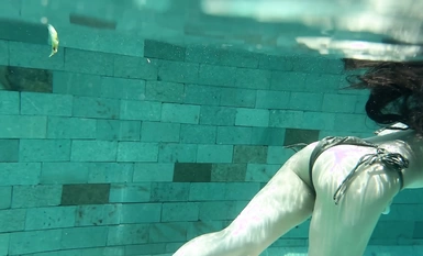 Xiweisha red model Motegi Kiko's exposure video taken while traveling in Phuket (2)