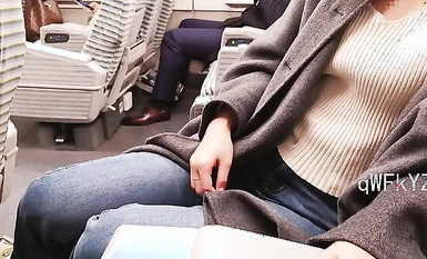 นัดพิเศษกับเทพประจำตระกูลที่ดีที่สุด "sexydoll" - เซลฟี่รถไฟความเร็วสูงเผยให้เห็นเทพธิดาตัวเมียที่ตัดกัน