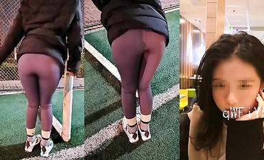 Exclusive appointment with the best good family god "sexydoll" - playing with female students on the university playground