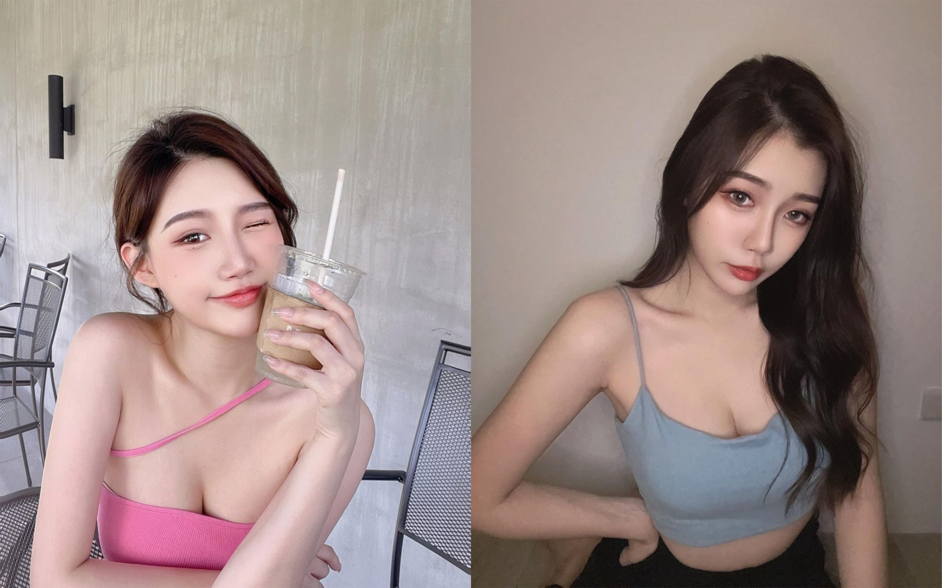 Taiwan Kaohsiung super sweet eyelash artist Chloe Lin indecent video  exposed and became the photographers bitch