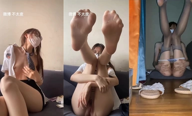 The schoolgirl with a sultry temperament and glasses is "not too skinny". Contrast welfare private photos with tall figure, youthful body, various displays of extremely contrasting props, Ziwei, having sex (4)