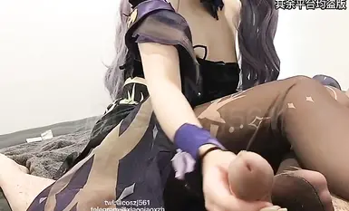 软萌甜美极品粉嫩小可爱『coszj561』Keqing 1 (Genshin Impact)