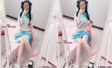 推特极致反差萝莉【小灵酱】自摸插穴BB超粉嫩各种COS合集(8)