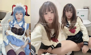 Ang pinakamahusay na maliit na humanoid asong babae! Ang mukha na ipinakita sa Twitter ay matamis at dalisay, ang post-00 welfare girl [Banana Bu Na Na] pinakabagong VIP subscription, ang mukha ay nasa parehong frame ng lahat ng uri ng crape myrtle (3)