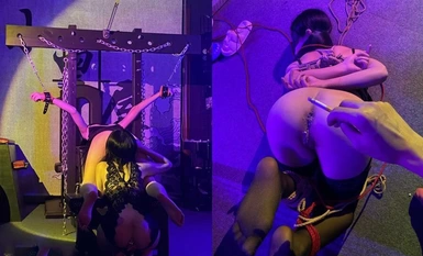 A super visual feast! The top Twitter boss [Little Black Room] subscribes to the most complete and complete view collection, fancy training of loli female slaves, the highest level of playing with goddess bitches (6)