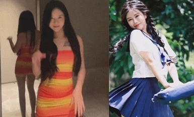 廣州極品反差女【晴晴】05年小女生想不到如此之騷，戶外露出啪啪、變裝絲襪道具口交，電影院做愛等等，玩的非常開！ (1)