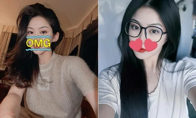 The poor man's goddess is the rich man's plaything, and the top sexy peripheral goddess "Mao Xiaoqi Fountain" is a dragon playing with two phoenixes? It’s still crystals and butterflies~it’s so sexy looking at my own screen after spraying it all over the floor (1)