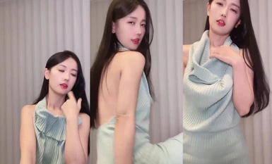 비고 라이브 방송 [垚yáoxi] 원조 사천고추 [닝이춘] 진공범프와 반가슴 라이브댄스 (2)