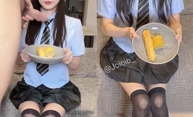 [Sehingga 8.16] Amaran keras! Menjatuhkan rahang! Melatih sepupu saya menjadi jalang yang makan air mani dan air kencing (6)