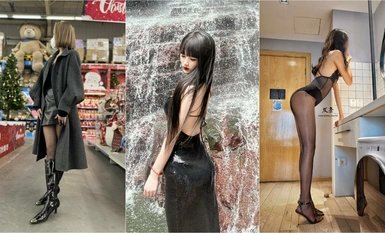 ผู้หญิงเซ็กซี่ที่แต่งงานแล้วอย่างสง่างาม "Clockwork" มีสามีซึ่งภรรยามีชู้กำลังออกเดทกับผู้ชายโสด