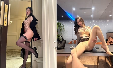 300,000 fans, famous Meituan Waiyuanyuan internet celebrity, Xiuren.com model "Little Doudou", full Twitter resources, top exposure expert with long legs and face (3)