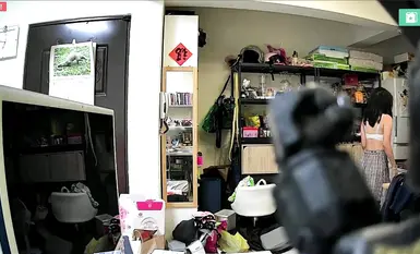 2024-05-10_Pemantauan Rumah Taipei_[Seluar dalam]_Adik-adik menukar pakaian untuk bersiap ke sekolah