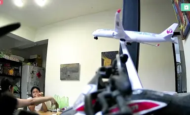 2024-05-19_Giám sát tại nhà ở Đài Bắc_[Đồ lót khỏa thân]_Chị ăn sáng_Bố và mẹ thảo luận về những điều họ gặp phải ở nơi làm việc_Chị tắm rồi tắm chung với chị gái