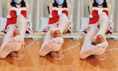 女神嫩妹足交【小琪琪文文】美腿玉足小可爱足交26部合集(5)