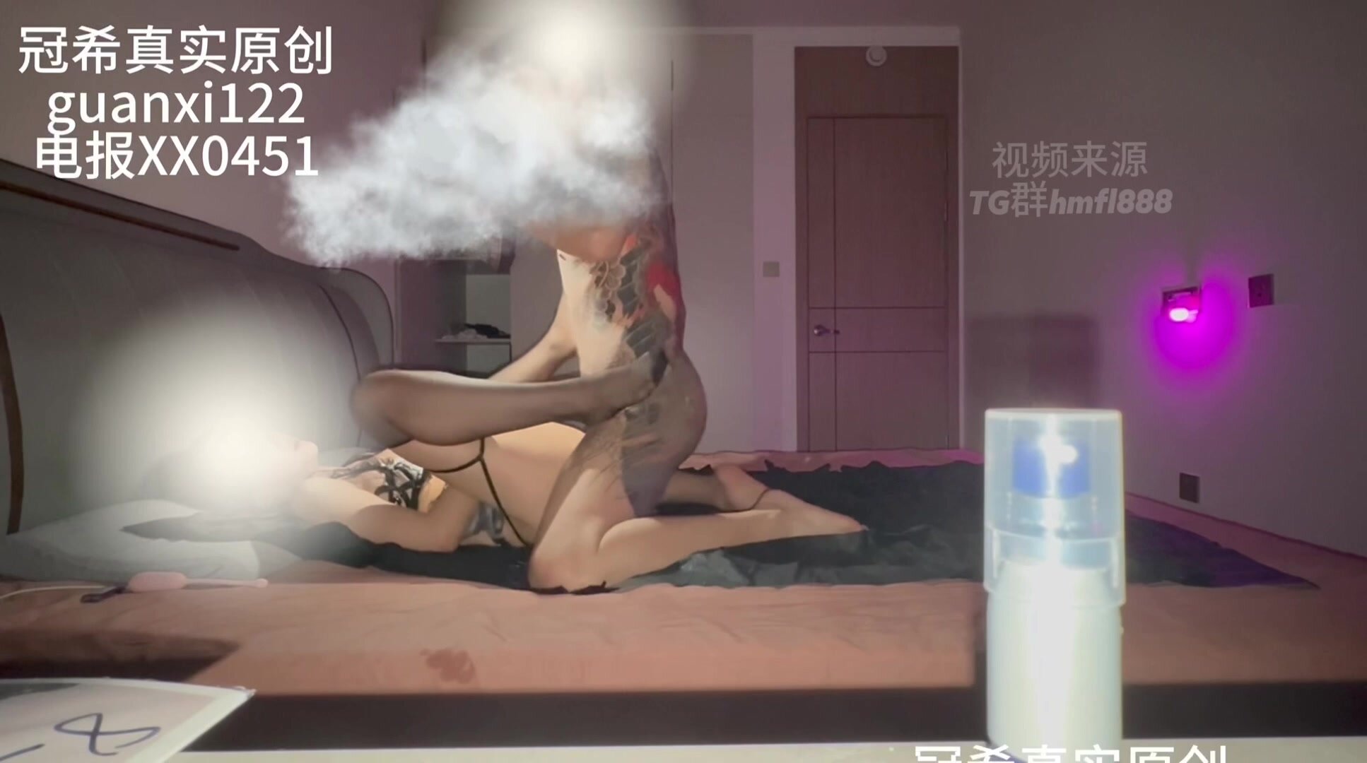 [New release in August] Beijing female college student hooks up with  tattooed guy Edison Original new paid work! College girl in black  stockings masturbates and gets fucked to death