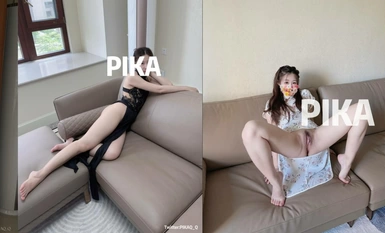 The latest water-free first release in September, the best bee-waisted buttocks, good-looking young lady [PIKA] Twitter benefits, exposed at home and outdoors in various public places, having sex after ecstasy