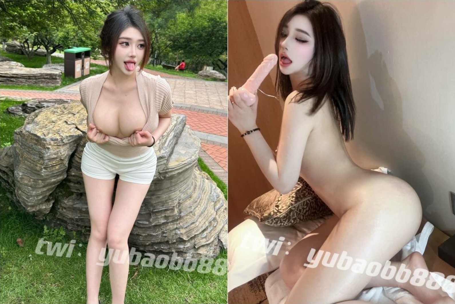 The super-beautiful goddess "Yubao" revealed her latest challenge in September. The top stunner has a tall figure and a super contrast! In the eyes of outsiders, the goddess is just a little bitch① (1)