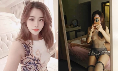 Jinjiang Wanda [Xiaxiao], cô gái đeo kính lộ mặt, cung cấp trọn bộ dịch vụ câu lạc bộ cao cấp để chụp ảnh selfie cùng khách trong nhiều dự án (3)