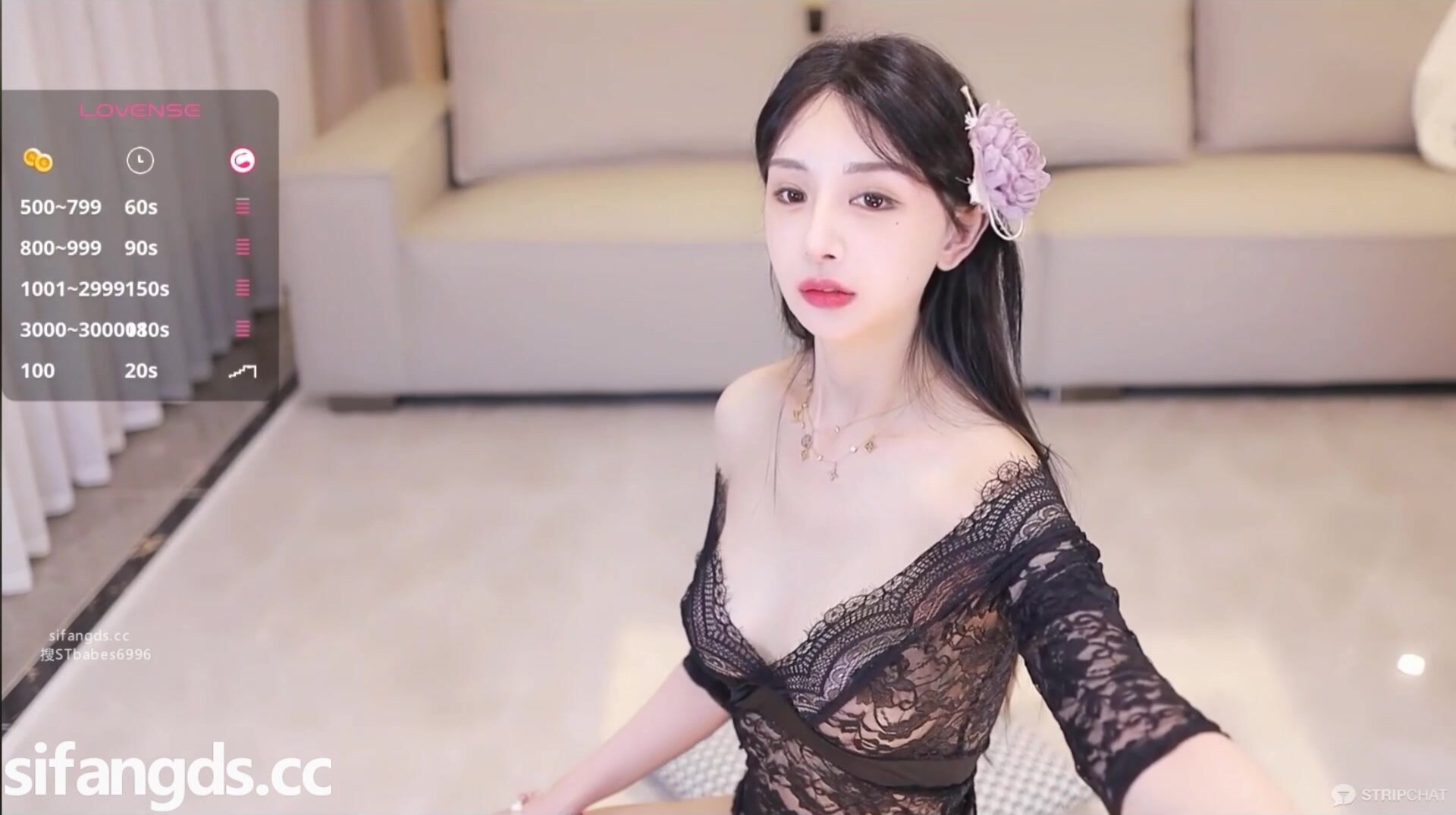 JayPope in a red ring and black stockingsa tempting JayPope revealing her intimate self