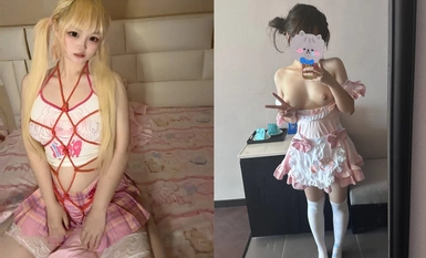 Twitter’s best-looking lolita [Maru doll No. 1] VIP nude dance benefits (1)
