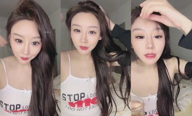 Ang napakagandang diyosa ay nanliligaw kay [Milk White White Rabbit] sa unang pagkakataon na may magagandang binti at maganda ang puwit, walang condom, at cums sa loob~ (2)