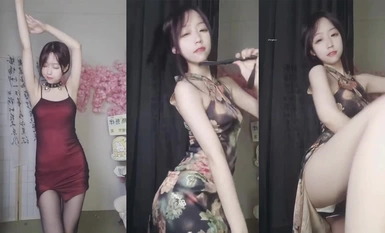 Super cute loli girl [Loli Lamb] latest in September! The Chinese style and Hanfu dance is so pleasing to the eye, it’s like an [eye cleanser] A very pure and lovely little beauty, very good at acting coquettishly (15)