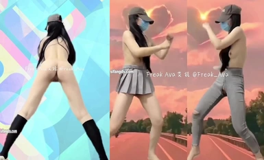 长腿福利姬@艾娃裸舞会员群视图合集第二弹(2)