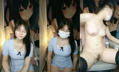 สาวแว่นสีชมพูล้วน@โชว์สวัสดิการสาวลักยิ้ม (15)