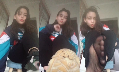 A collection of good-looking silk-footed lady@豆满月 insulting and extracting the essence (17)