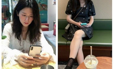 2024年新流出，良家人妻【爱涩梨】生活中都市丽人，床上也是玩得很风骚，露脸，颇有几分姿色，多次被操！