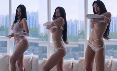 Gumagana ang Korean busty model @Dongeuran's temptation photo 3 sets ng ultra-clear na orihinal na bersyon (10)