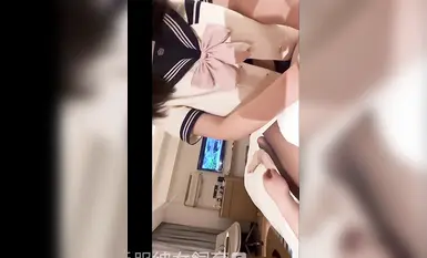 粉嫩双马尾福利姬@玉宝（水手服彼女饲育）尺度私拍(5)