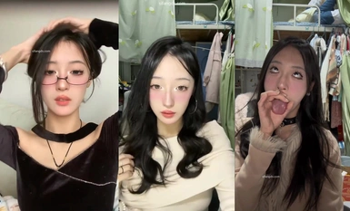 # 대조도우인 10만 명 이상의 팬을 보유한 인터넷 연예인# 관상펑1000위안 맞춤 제작 전라 복지 영상 1