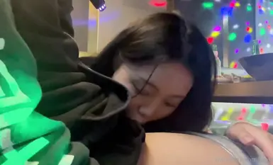 Korean Internet celebrity "ajpkkkk" with contrasting big breasts and slightly chubby body was filmed privately OF, masturbating and having white juice leaking out of her pussy, having passionate sex with her boyfriend at KTV [Collection] (1)