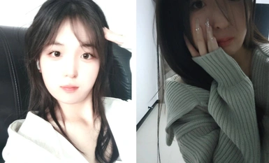 Female girlfriend pink JK