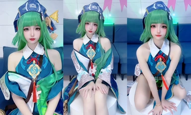 Douyin's best face-showing welfare girl-Tu Qingqing baby-Huo Huo