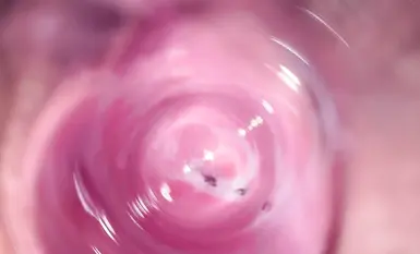 ミアの十代のクリームマンコの奥深くまでカメラ_3