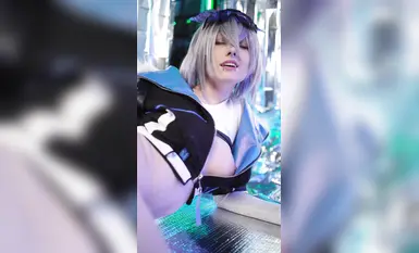 【little_emo_kitten】Honkai Dome Railway Silver Wolf COS & Collection (1)