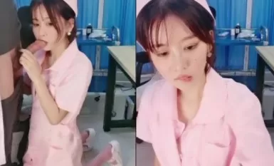 젊은 간호사와 의사의 기질 미라 드라마 해석, 의자 벌린 다리 진동기 연삭