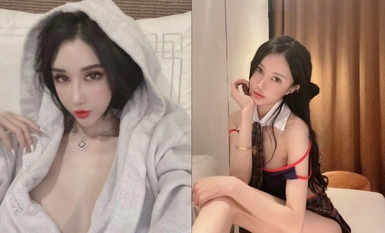 [2025 New Streaming Leaks], Actor, Model, Internet Celebrity with Millions of Fans [Meng Xiaoyi] Welfare View Leaked, Sponsor's Bitch, Eating Chicken and Having Sex Expressions (14)