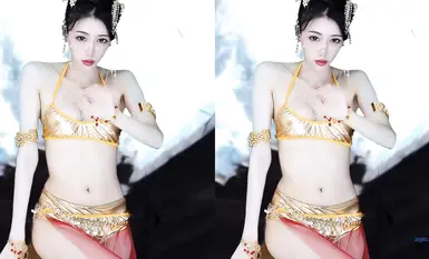 网易CC骚主播【白妖妖】土豪万元定制骚舞。大胆露逼，道具自慰(6)