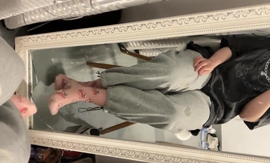 Yuming Photography Student Foot Model Barefoot White Socks Jade Foot Show Collection (1)