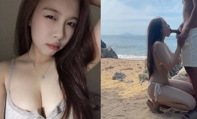 Southeast Asian series of Filipino female Internet celebrities outdoor outflow