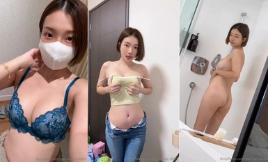 Post-00s Korean pure love couple "Zhenzhen" OF pure love private photo shoot, white tender loli student girl beauty, sexy fat ass model figure, walking electric small motor (5)