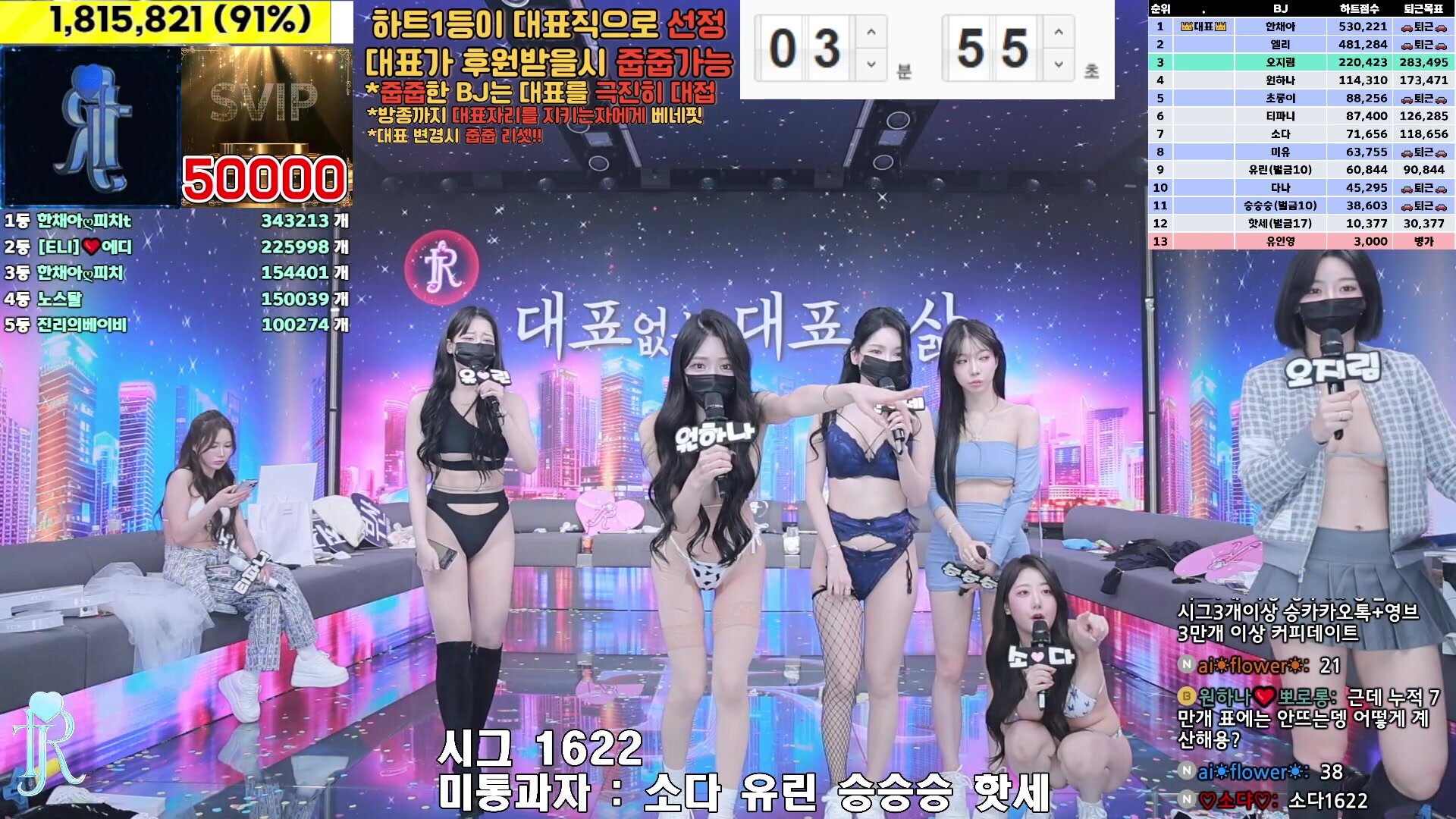 BJ 스트립티즈 그룹 진리프 시즌4 7화의 클라이맥스에요